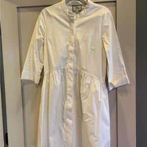 Tuckernuck Classic White Button-Up Dress